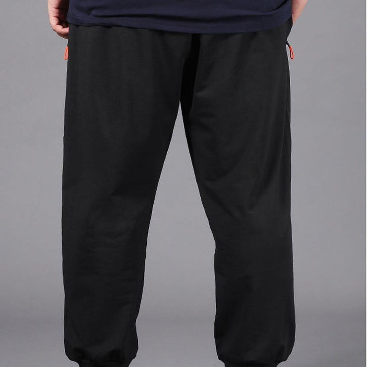 Fashion Plus Zipper Pocket  Sports Pants Men