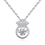 Crown smart Necklace Pendant Heart Pendant Necklace heart one generation wholesale jewelry manufacturers