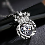 Crown smart Necklace Pendant Heart Pendant Necklace heart one generation wholesale jewelry manufacturers