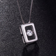 Rectangular Smart Pendant Necklace