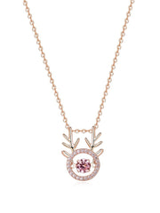 Sterling Silver Smart Pendant Necklace Female