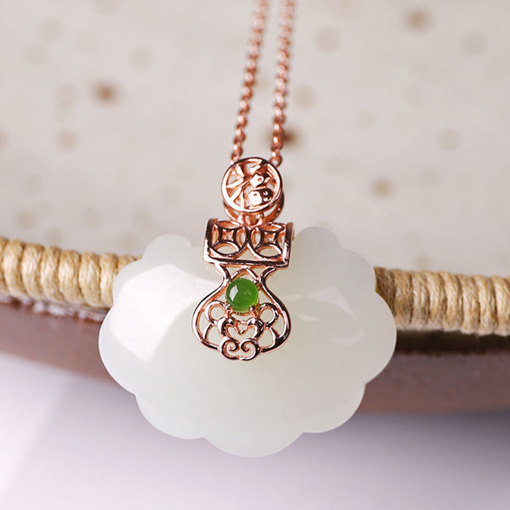 Personality Ruyi Safety Lock Necklace