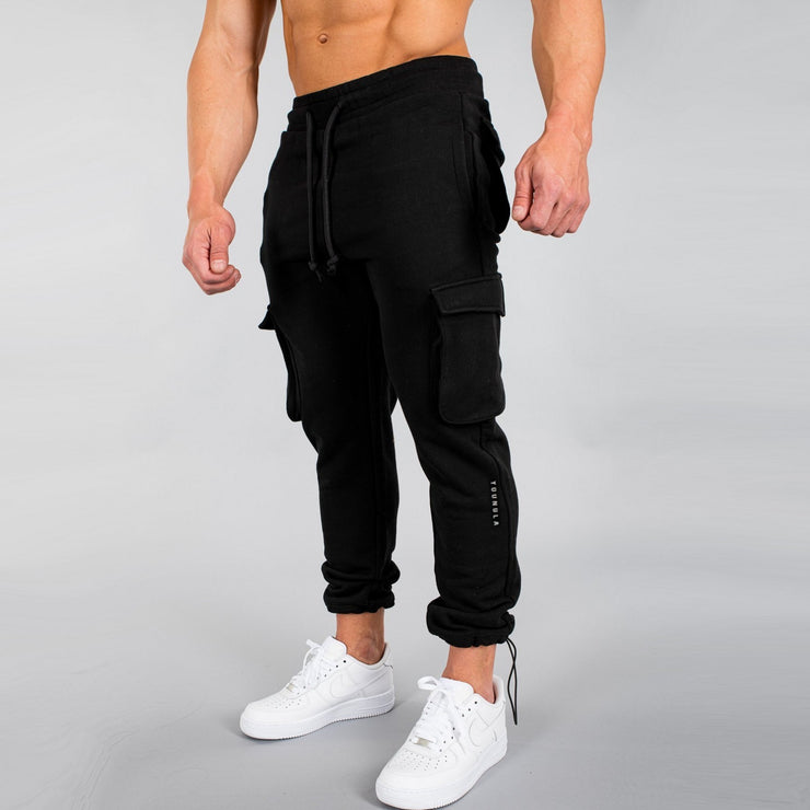 Muscle Stretch Slim Skinny Track Pants