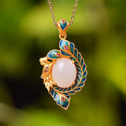 Fashion Natural Hetian Jade Necklace For Women