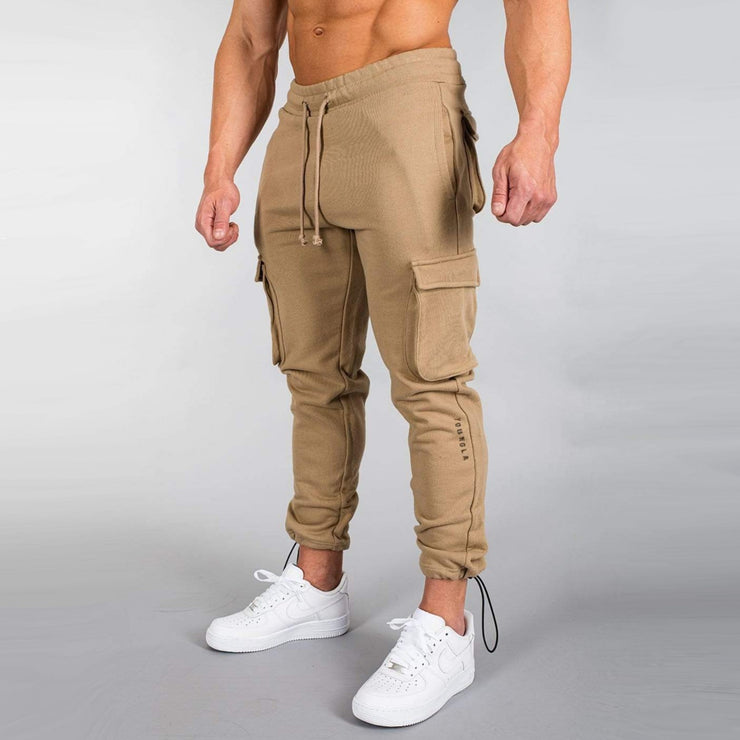 Muscle Stretch Slim Skinny Track Pants
