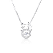 Sterling Silver Smart Pendant Necklace Female
