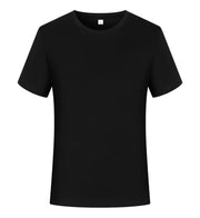 A Unisex Jersey Short Sleeve Tee Men T Shirt Black