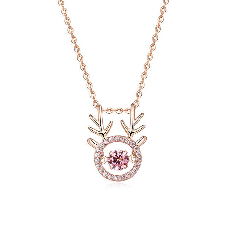 Sterling Silver Smart Pendant Necklace Female