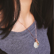 Personality Ruyi Safety Lock Necklace