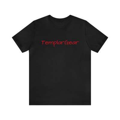 A Unisex Jersey Short Sleeve Tee Men T Shirt Black