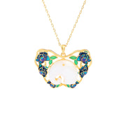 Personality Lucky Elephant Safety Lock Necklace