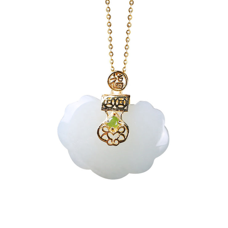 Personality Ruyi Safety Lock Necklace
