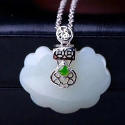 Personality Ruyi Safety Lock Necklace
