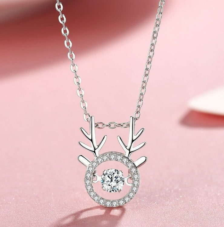 Sterling Silver Smart Pendant Necklace Female