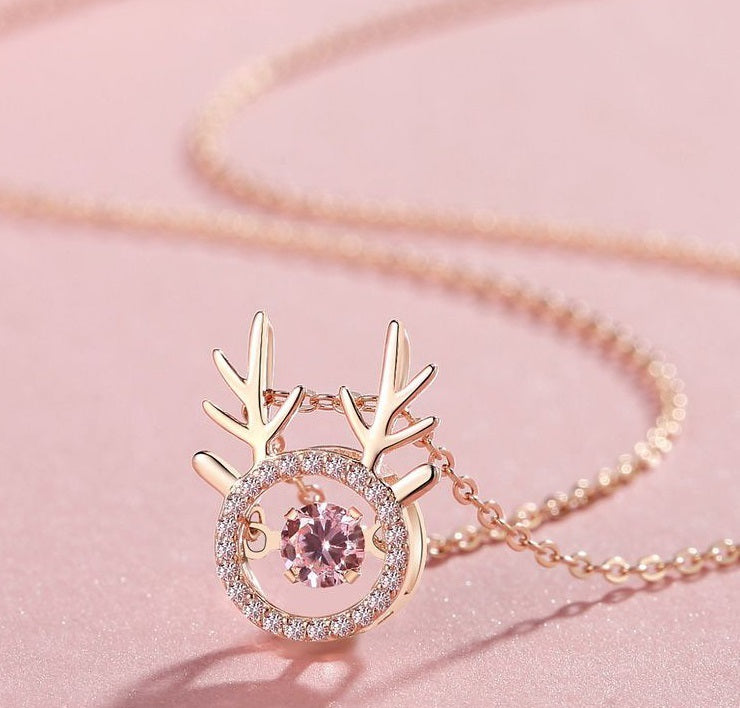 Sterling Silver Smart Pendant Necklace Female
